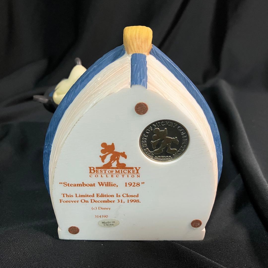 【匿名配送/希少】Disney/エネスコ/ミッキーマウス/蒸気船ウィリー1928