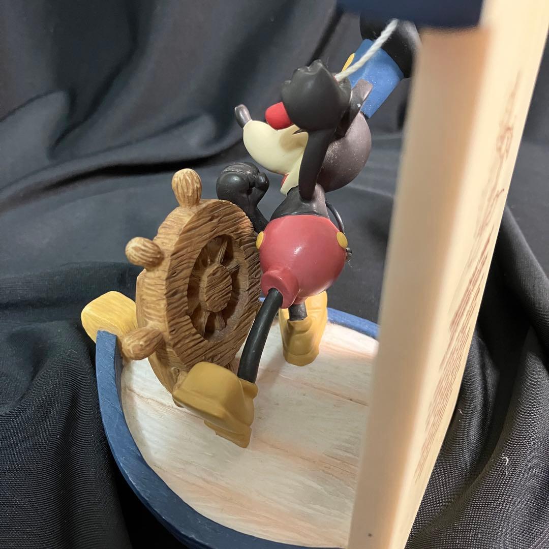 【匿名配送/希少】Disney/エネスコ/ミッキーマウス/蒸気船ウィリー1928