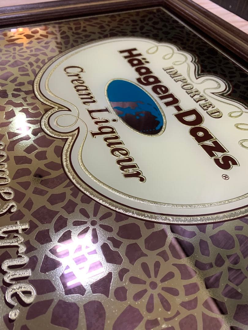 Häagen-Dazs クリームリキュール パブミラー