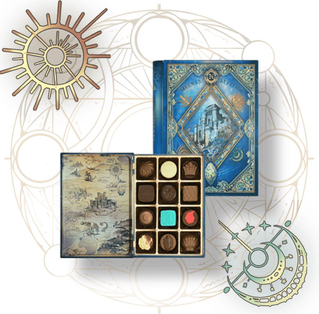 【新品・未開封】メリーチョコレート　ナハトラビュリント　4種セット　中身あり