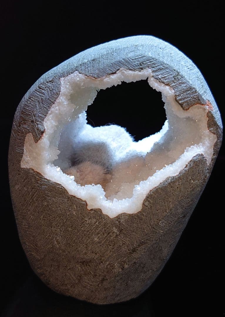 スコレサイト インド産 鉱石 鉱物 ミネラル 標本 原石 母岩付き ④