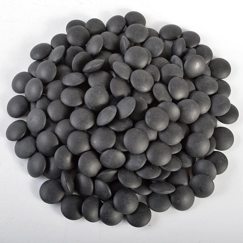 囲碁　鱗屋精製　本蛤碁石　那智黒碁石　本花梨碁笥　一套　共箱　M　R7800B