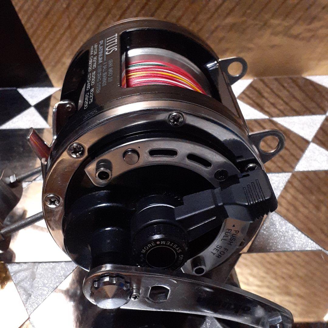 OKUMA TITUS TPLD 90 レバードラグ トローリング 船用 美品
