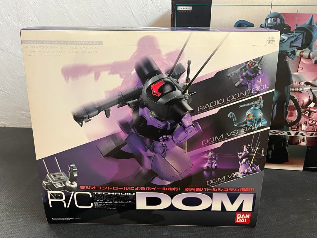【未使用・未開封】BANDAI R/C テックロイド MS-09 ドム