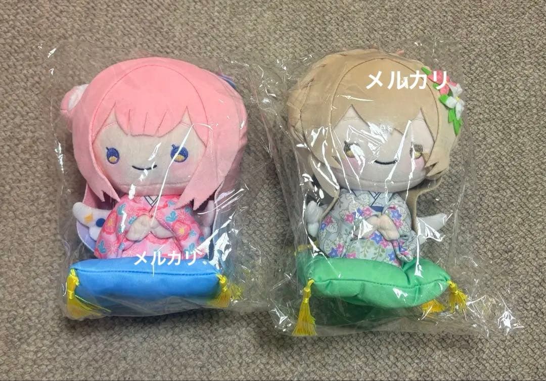 【未開封】ブルアカ ナギサ＆ミカ ぬいぐるみ＋アクスタセット