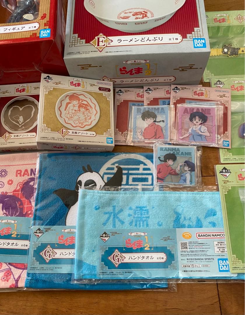 新品　らんま1/2　一番くじ　ラストワン賞　21点セット　まとめ売り