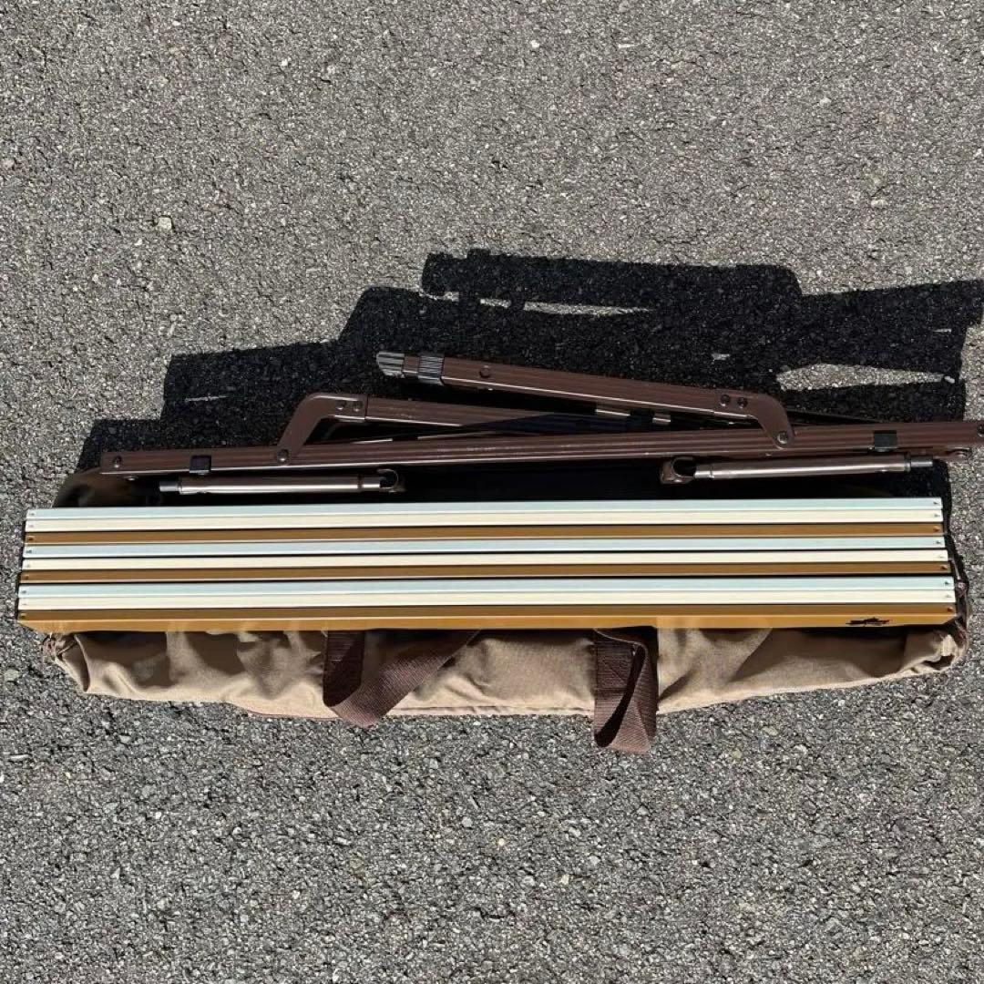 ワクワク様用LOGOS Life オートレッグテーブル 9050（ヴィンテージ）