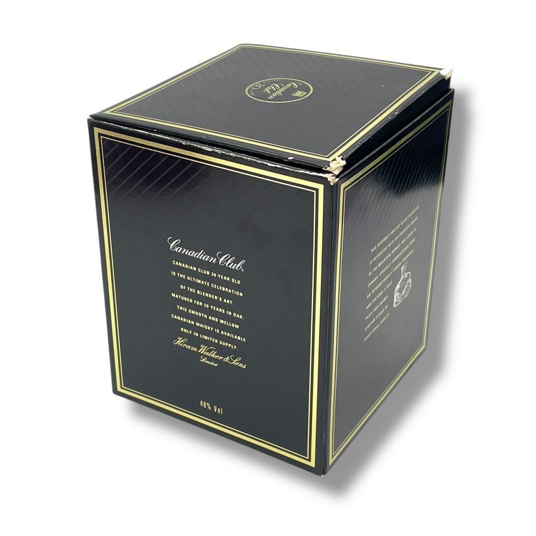 【未開栓】Canadian Club 20年 デキャンタ/750ml