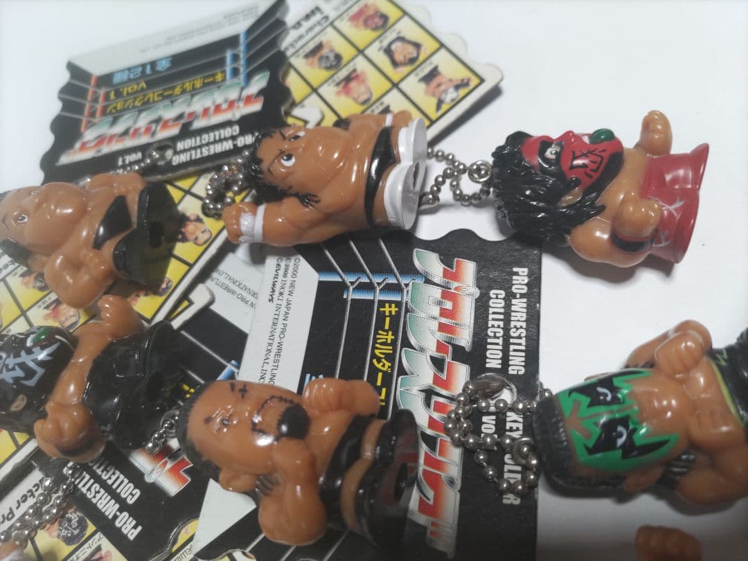 プロレスリング キーホルダーコレクション 全12種類 フルコン