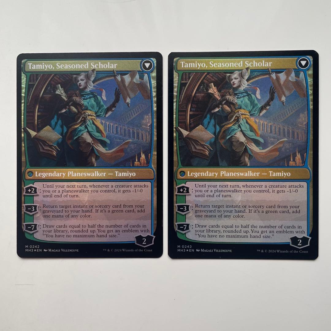 知りたがりの学徒 タミヨウ　英語版　foil 2枚セット