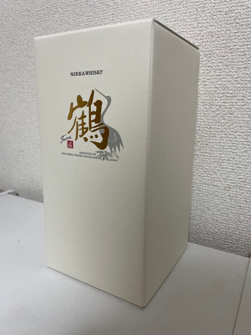 値段交渉可　 ニッカウイスキー 鶴　新品未開封　カートン付き
