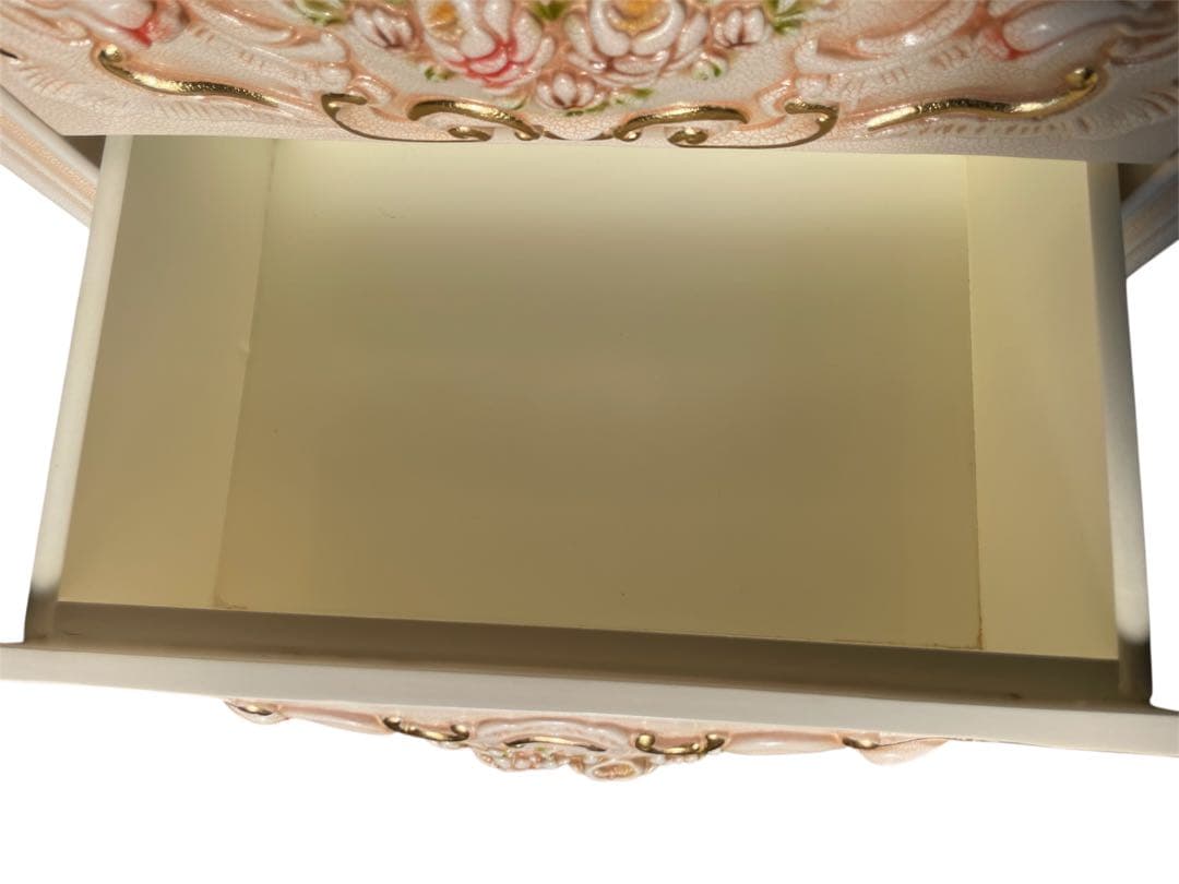 ロココ調 4段チェスト 猫脚 西洋家具