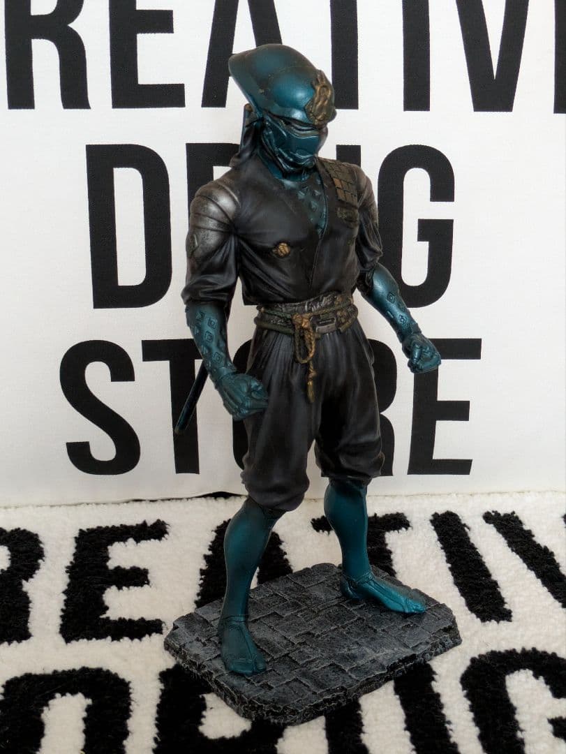 「未来忍者 白怒火 ガレージキット 完成品」雨宮慶太 竹谷隆之 ゼイラム 牙狼