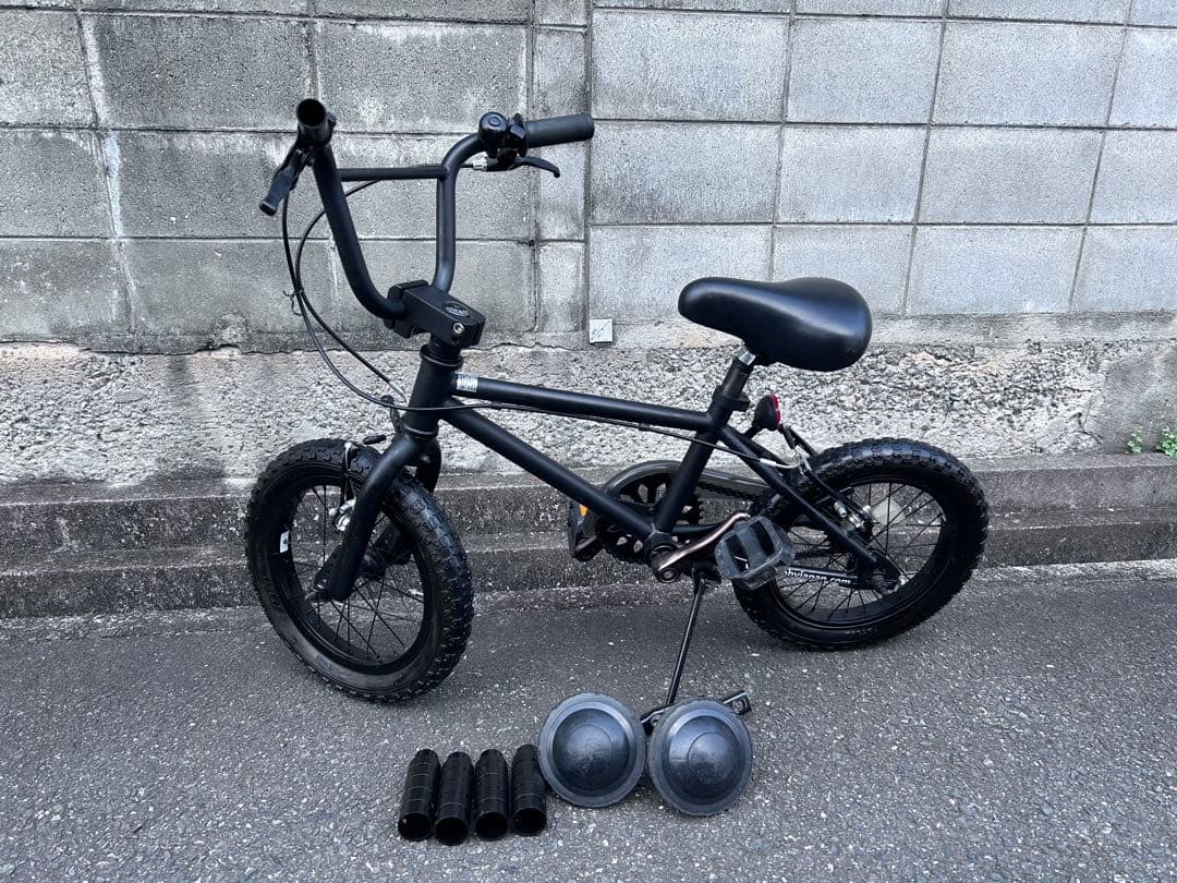 子供用自転車　14インチ BMX 補助輪有り