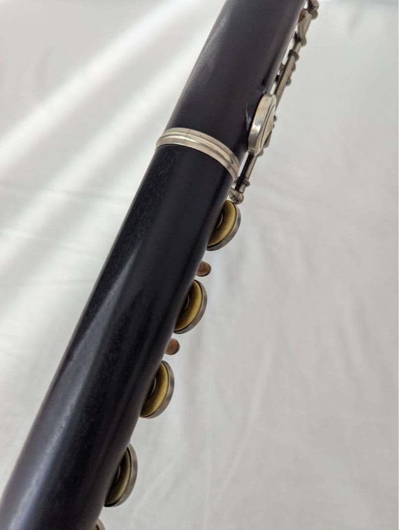 木製フルート　フランス　アンティーク