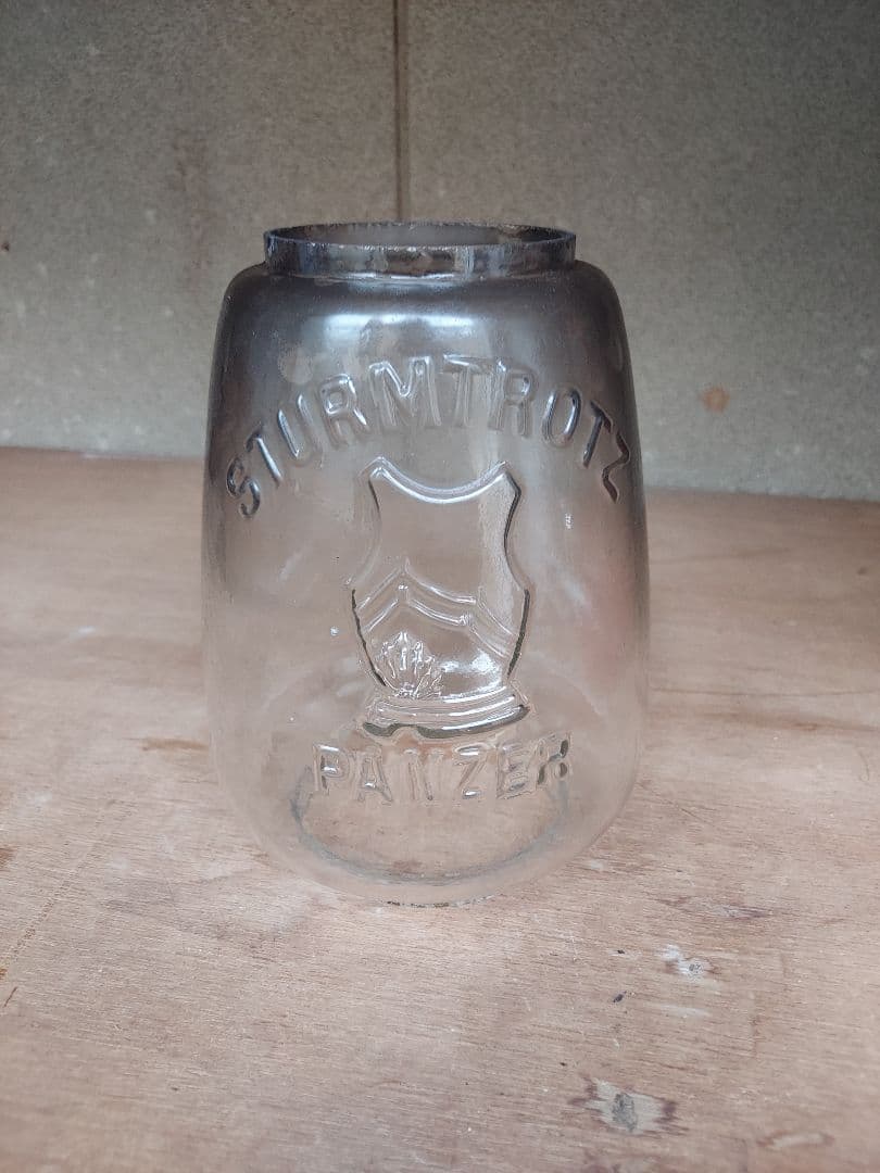 STURMTROTZ PANZER ガラスランタン　シザーフレームとホヤ