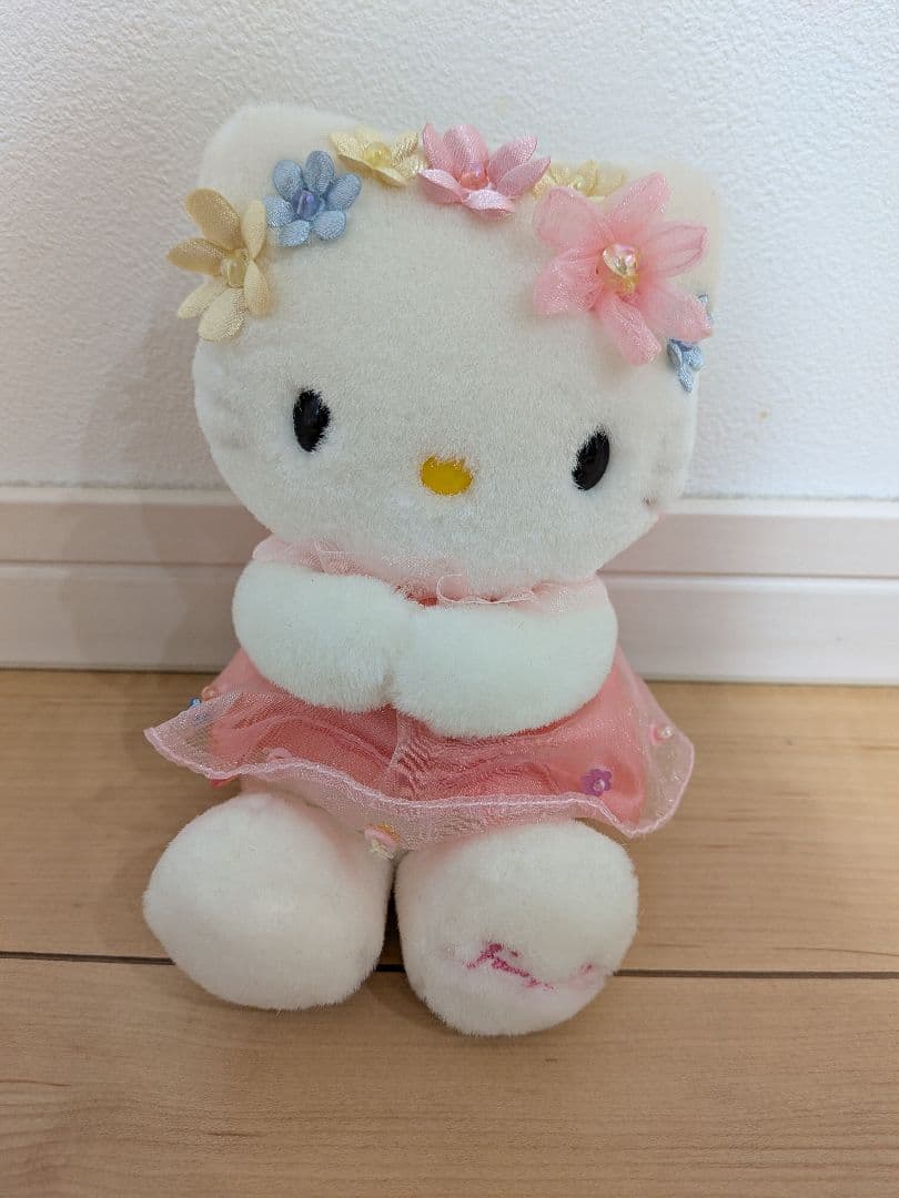 平成レトロ レア 貴重なハローキティ ぬいぐるみ