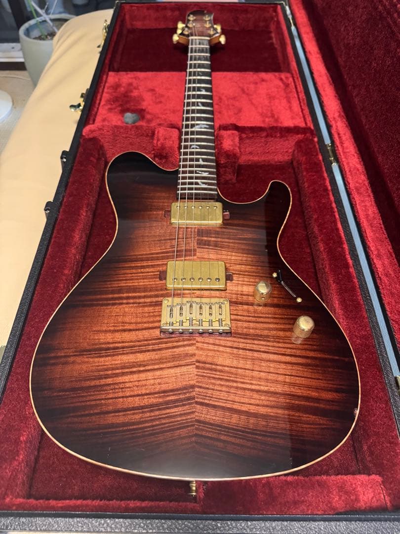 値下げ　SugiGuitars DH496C 生産終了仕様　FM/AT/ Bat