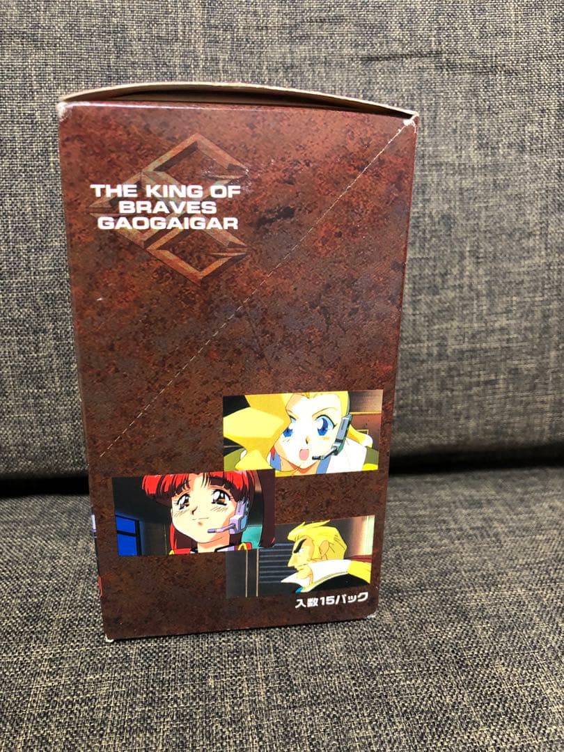 未開封BOX勇者王ガオガイガー トレーディングカードコレクション第一弾エッチング