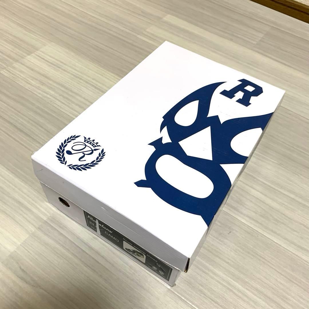 【未使用美品】RUSSELUNO ゴルフシューズ 24.0 スタッズカモフラ