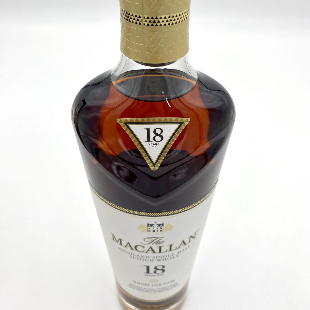 ②【未開栓】マッカラン ウィスキー18年 700ml 43% 1本 2022年