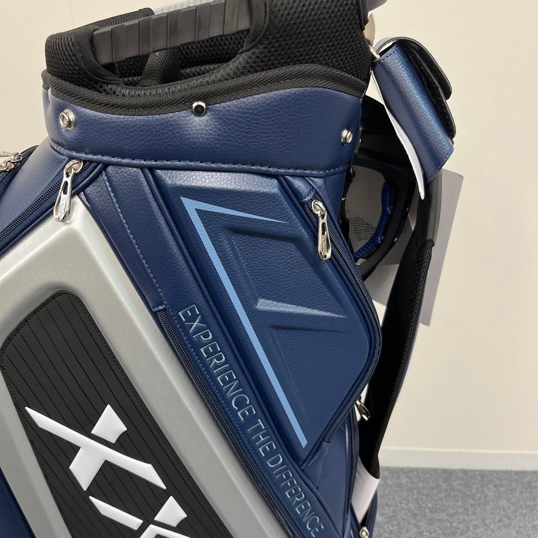【新品】 ゼクシオ キャディバッグ 2025モデル プロレプリカ ネイビー
