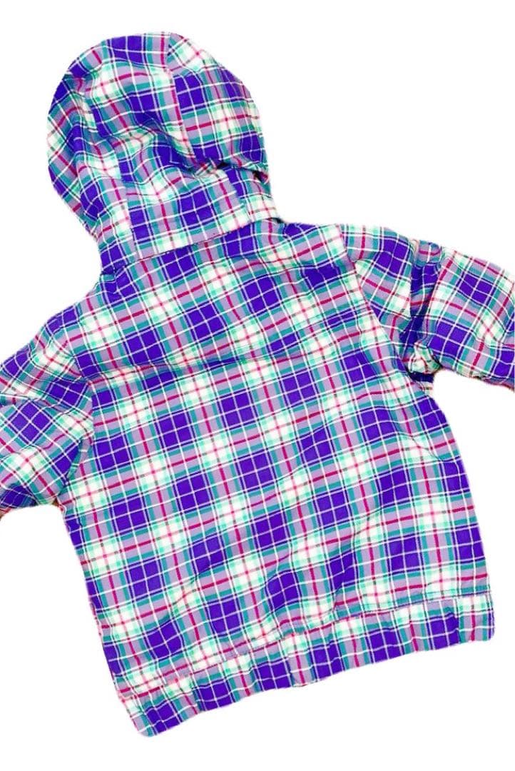 バートン チェック柄 セットアップ スキーウェア ジャケット ビブパンツ ブルー