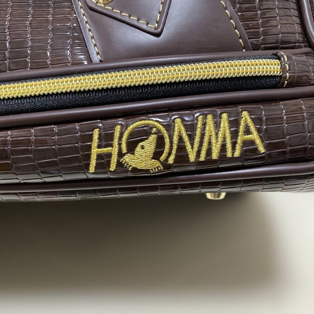 本間ゴルフ　BERES クロコダイル風ゴルフバッグ 中型