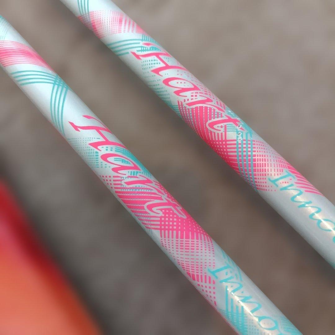 【高学年用】ダイナスター スキーセット板130cm、ブーツ23.0、ストック付き