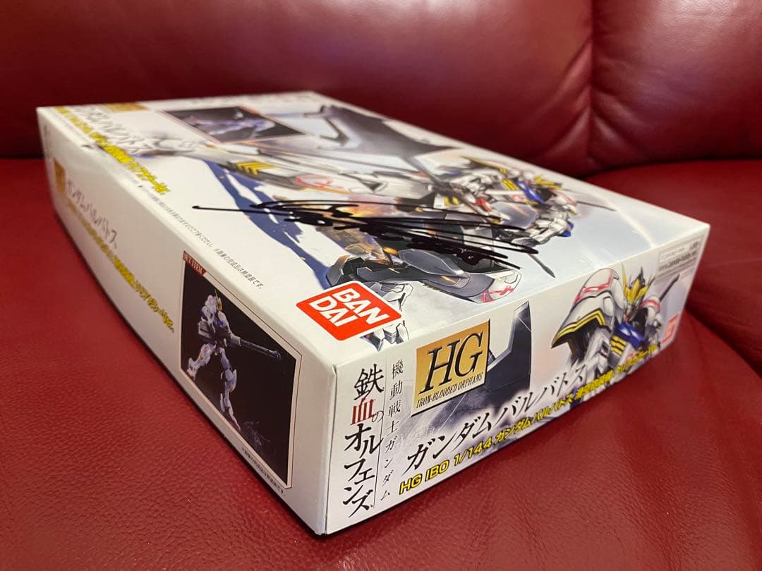 3点セット　HG 鉄血のオルフェンズ ガンダムバルバトス　川口名人サイン