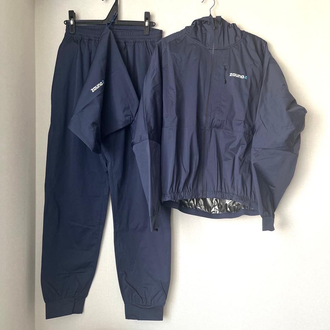 zauna サウナスーツ ネイビー　S