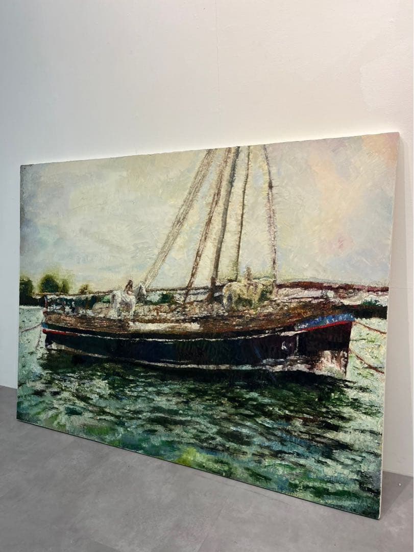 杉田陽平　「風をつかまえて」 2012年制作　油彩画　60号