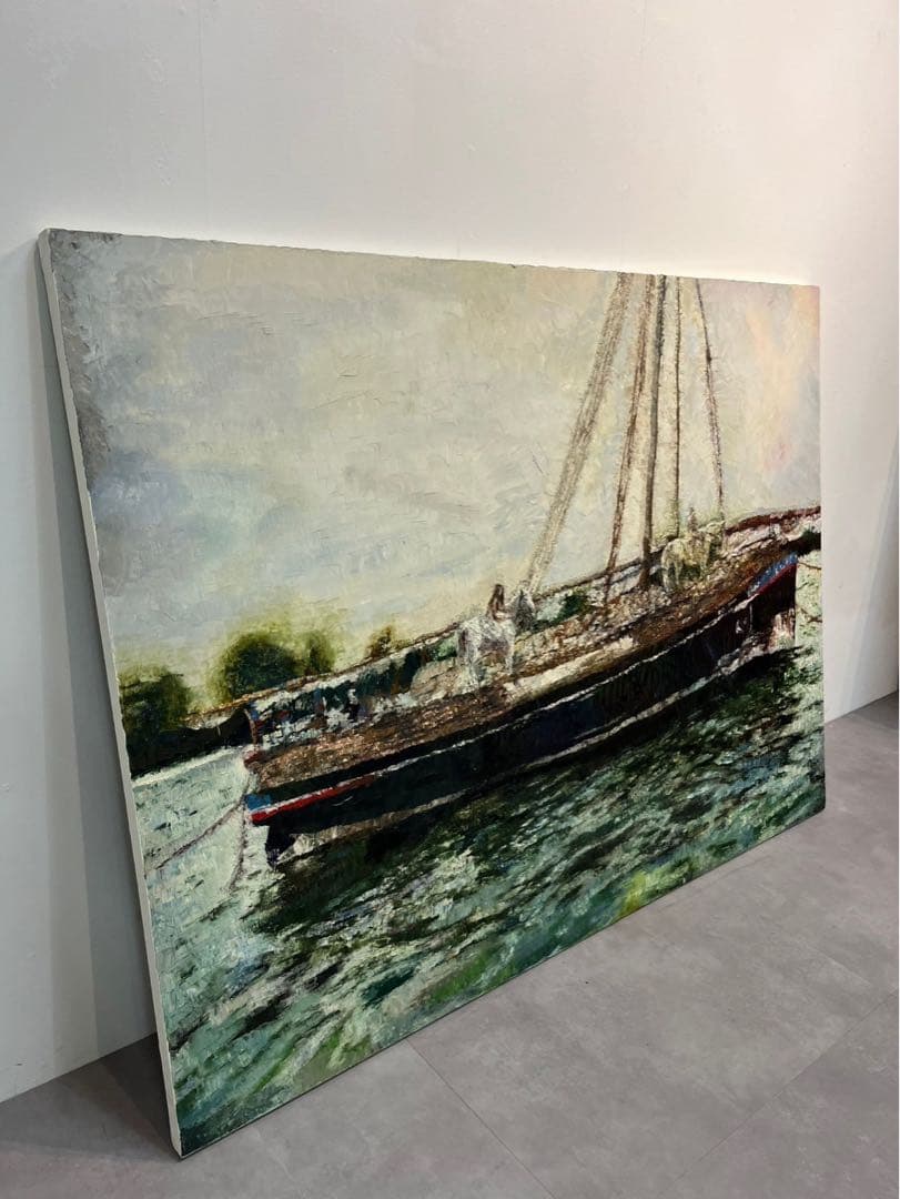 杉田陽平　「風をつかまえて」 2012年制作　油彩画　60号