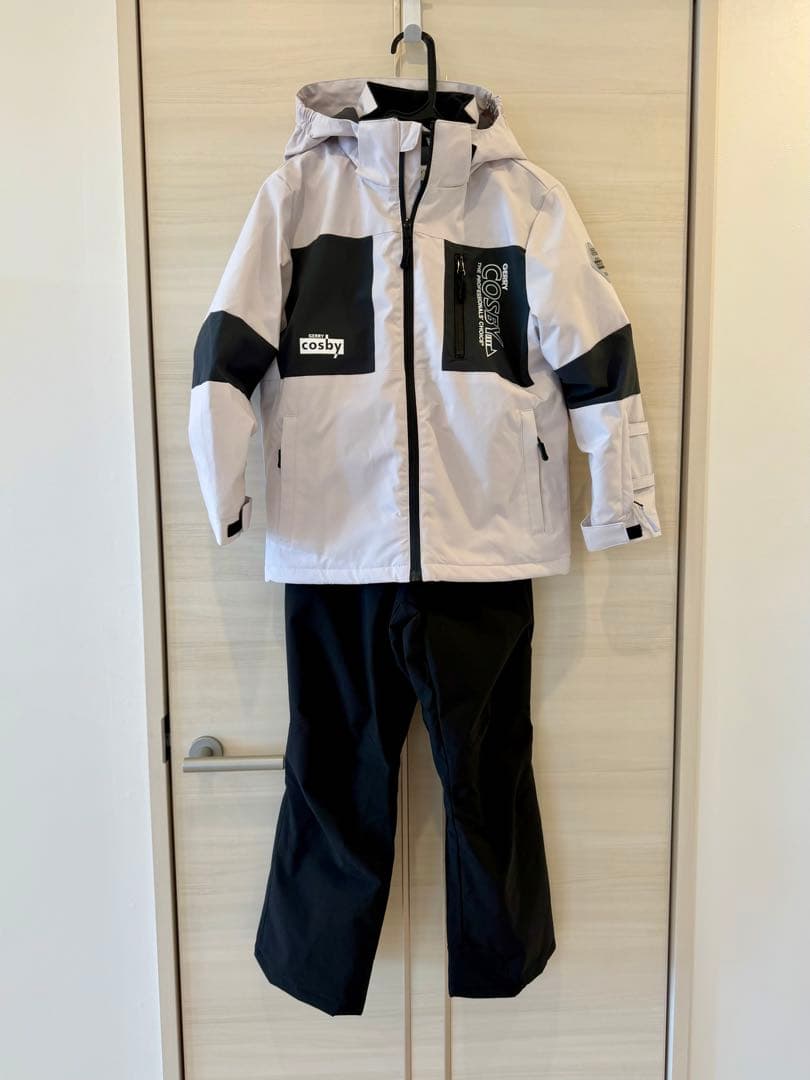 1回のみ使用！cosby 子ども用スキーウェアとその他一式　130センチ