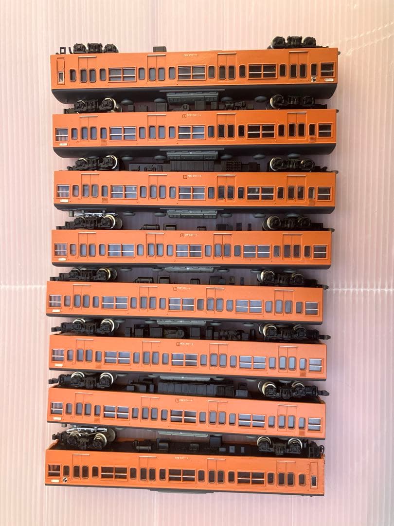 103系　大阪環状線仕様　8両セット　ブックケース付き Nゲージ