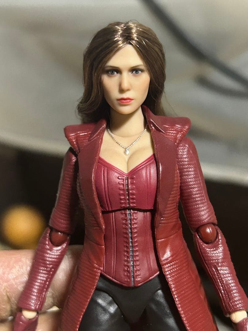 1/12スケール スカーレットウィッチ用ヘッド植毛タイプ&豊胸タイプ改造セット