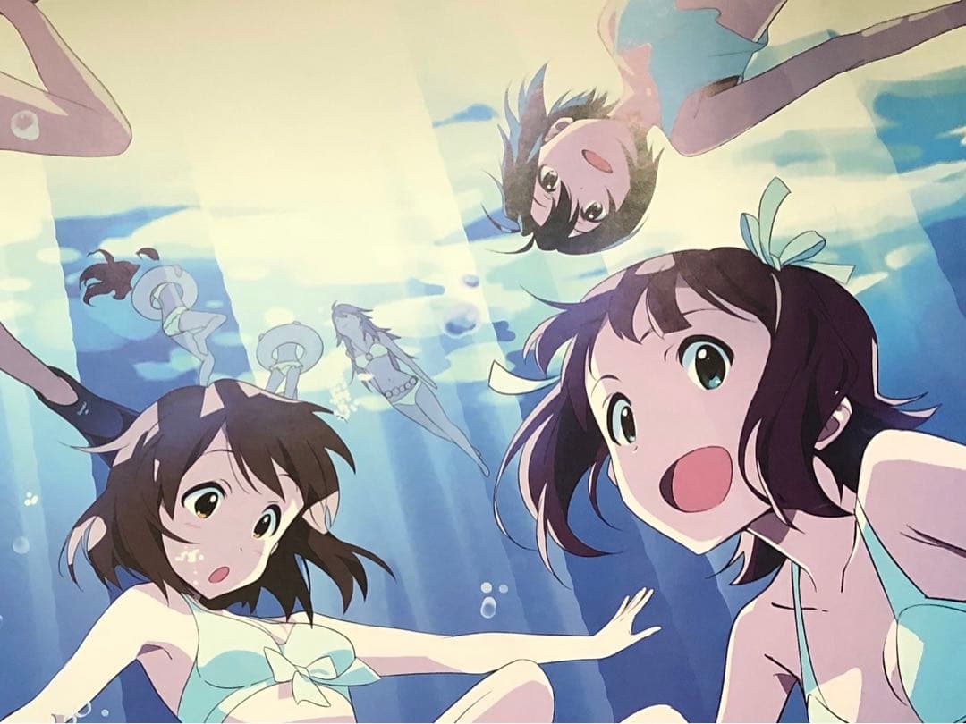 【非売品】アイドルマスター アニメシリーズ 海中B2 サイズ ポスター