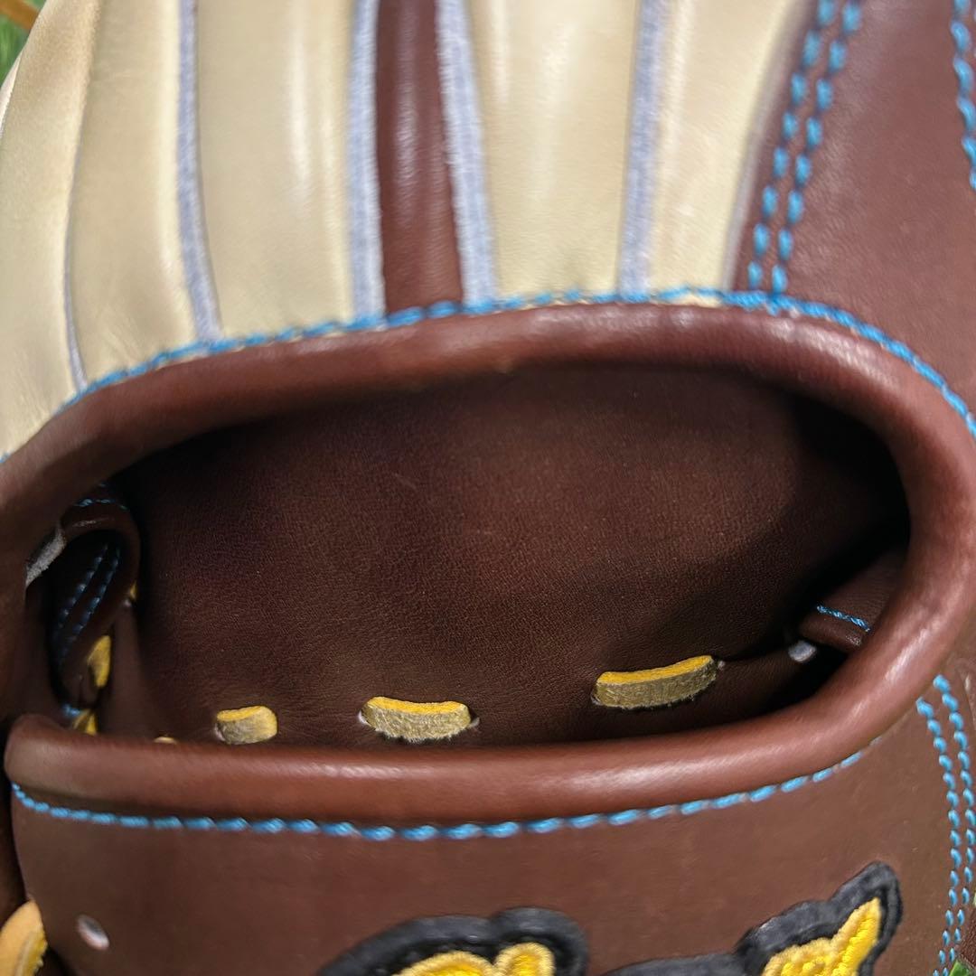 Clamps オーダー軟式硬式兼用　ショート用　ブラウン×クリーム