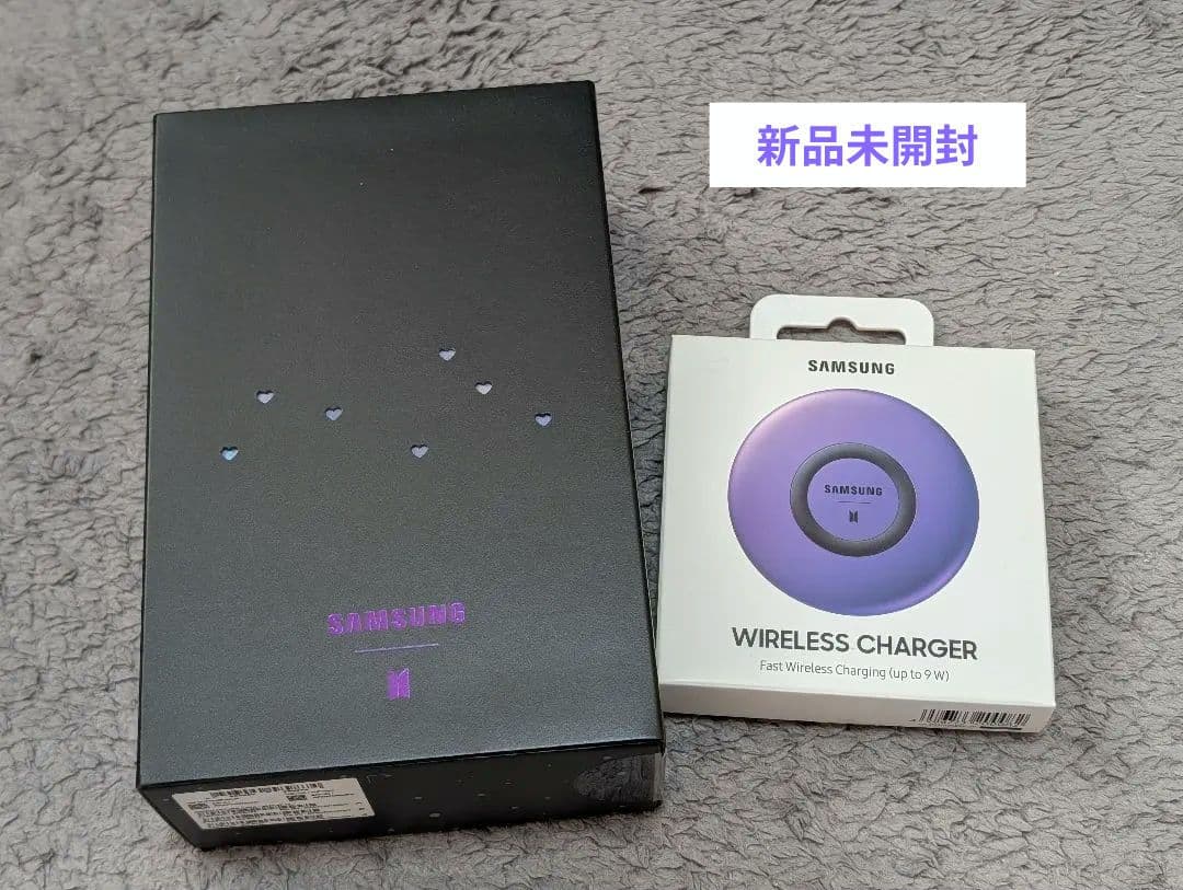 BTS SAMSUNG イヤホン Buds ワイヤレス充電器 新品未開封