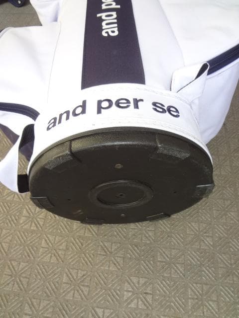 アンパスィ/ and per se 最新キャディバッグ (AUS7204) 美品