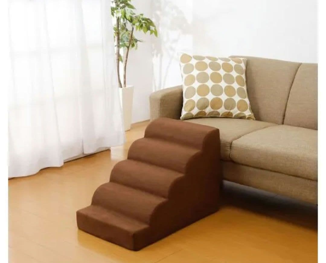 ペット用5段階スロープ　ドックステップ