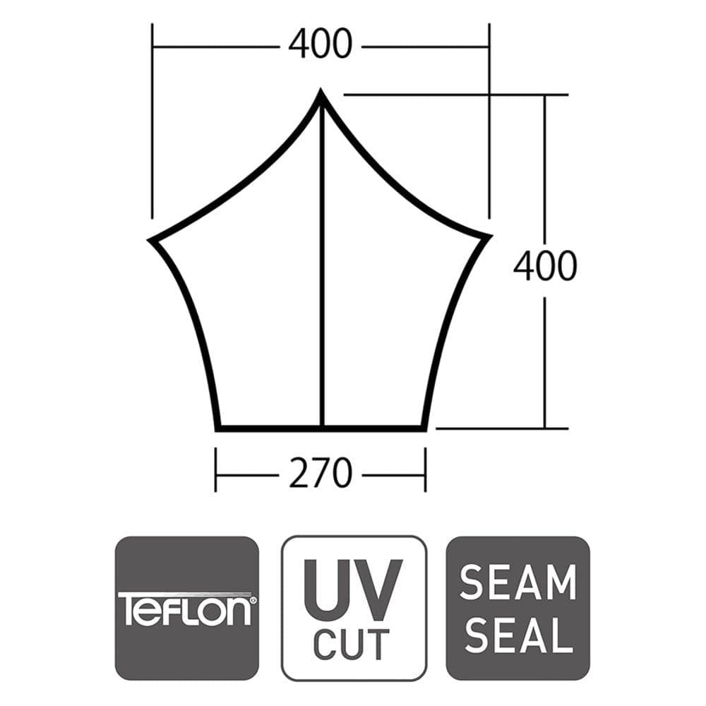 オガワカナディアンイースト システムタープペンタ4✕4