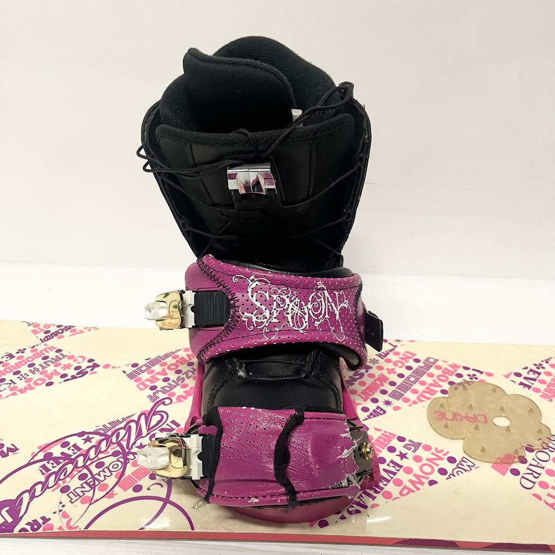 K2 レディース スノボセット　女性用　スノーボード　ビンディング　ブーツ　美品