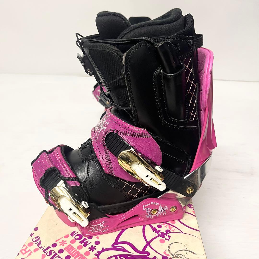 K2 レディース スノボセット　女性用　スノーボード　ビンディング　ブーツ　美品