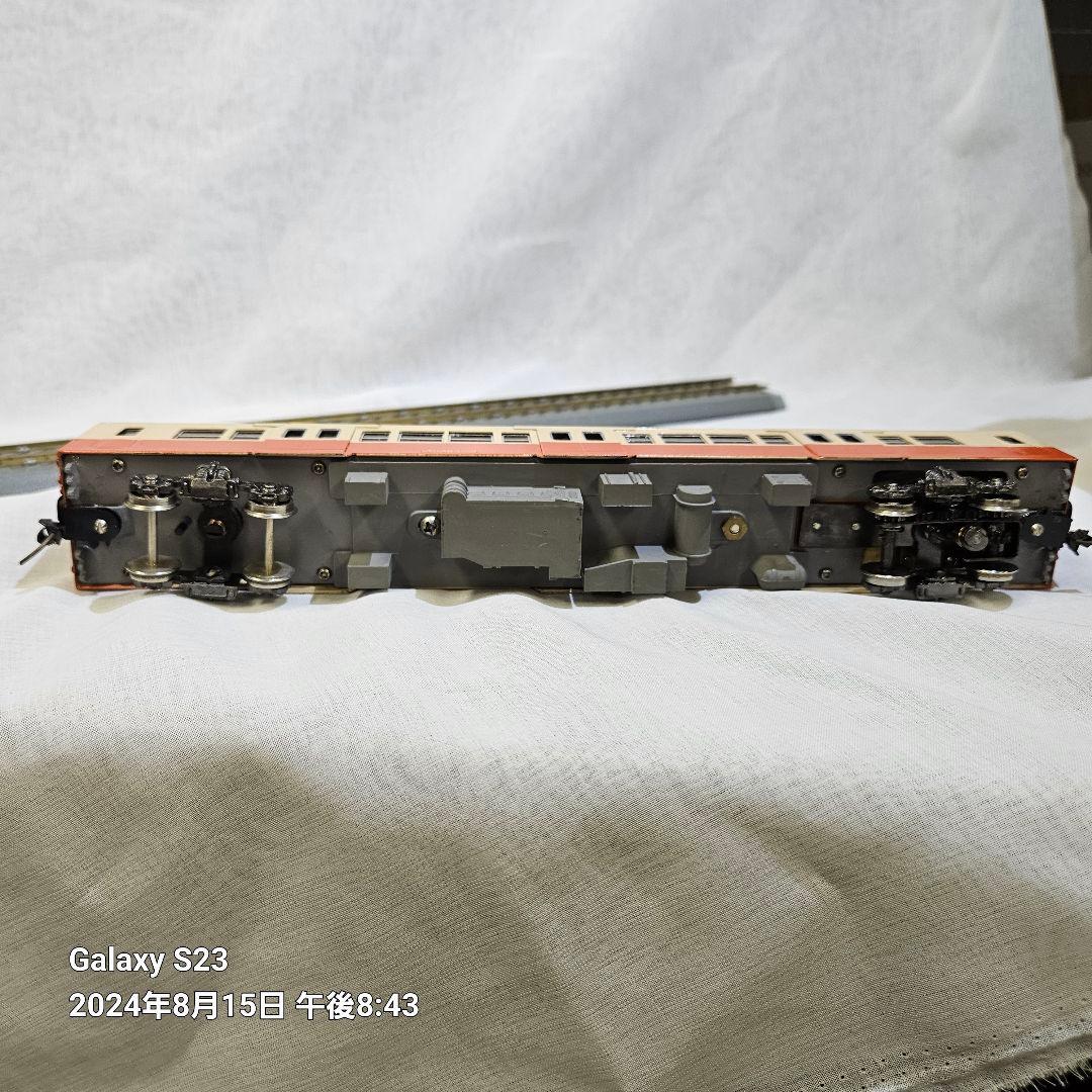 古物HOゲージ 鉄道模型 2両　レール　パワーパックセット