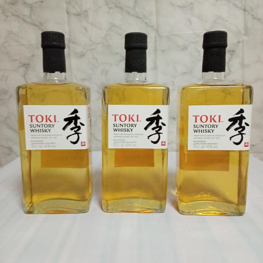 【3本セット販売に限る特別価格】季 Toki SUNTORY ウイスキー