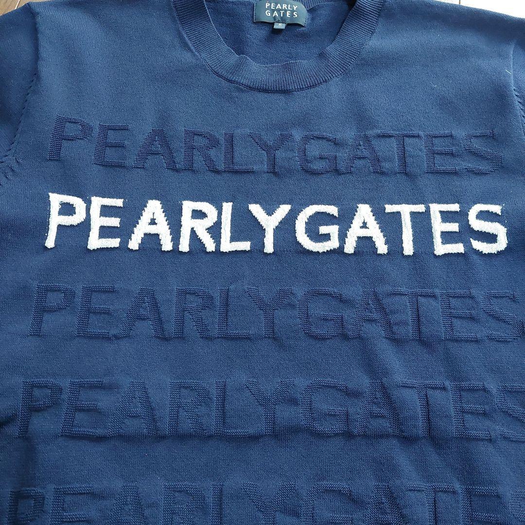PEARLY GATES ネイビー セーターサイズ5です。