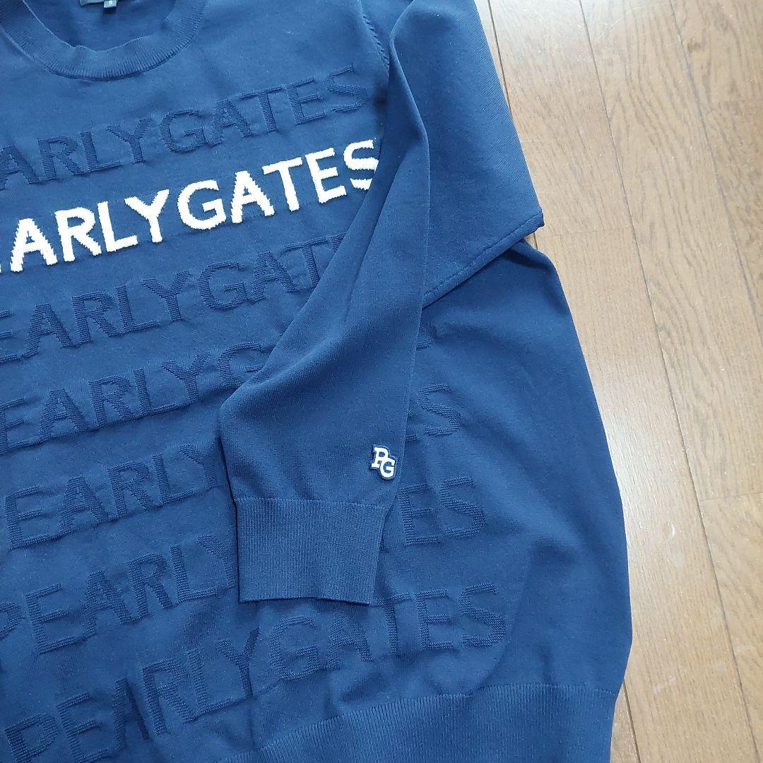 PEARLY GATES ネイビー セーターサイズ5です。