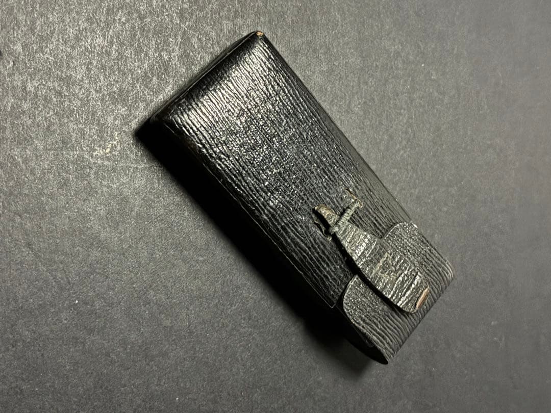 Crown Kaiser純銀製ライター コンパクト ヴィンテージシルバーケース付