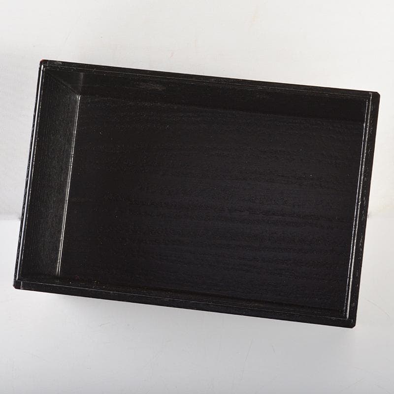 茶道具　黒面朱　利休茶箱　茶碗　継ぎ七宝蒔絵　棗など　六点一式　V　R7231